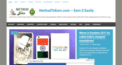 Desktop Screenshot of methodtoearn.com